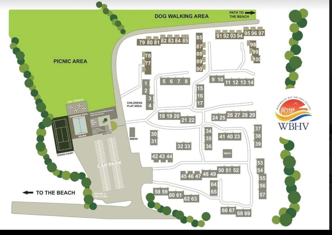 Chalet 18 Widemouth Bay Holiday Village بود المظهر الخارجي الصورة